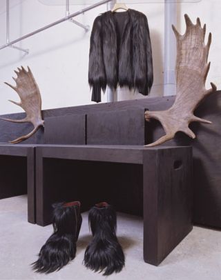 'Stag benches' by Rick Owens, 2006.