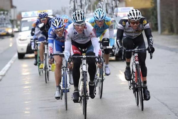 The lead group on stage two