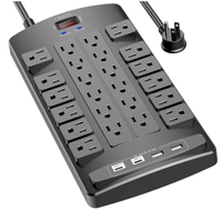 Qinlianf Surge Protector Power Strip: now $19 at Amazon