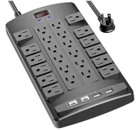 Qinlianf Surge Protector Power Strip: now $19 at Amazon