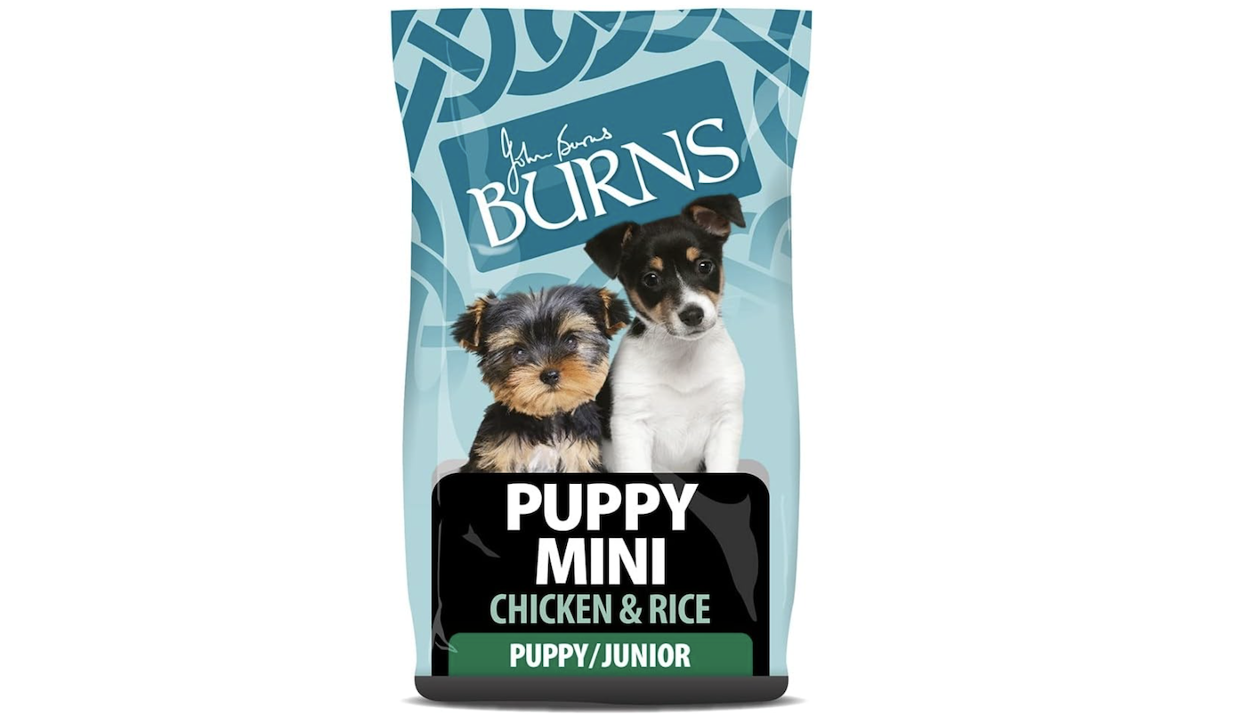 John Burns Puppy food: best small breed puppy food