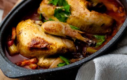 Pot roast pheasant recipe