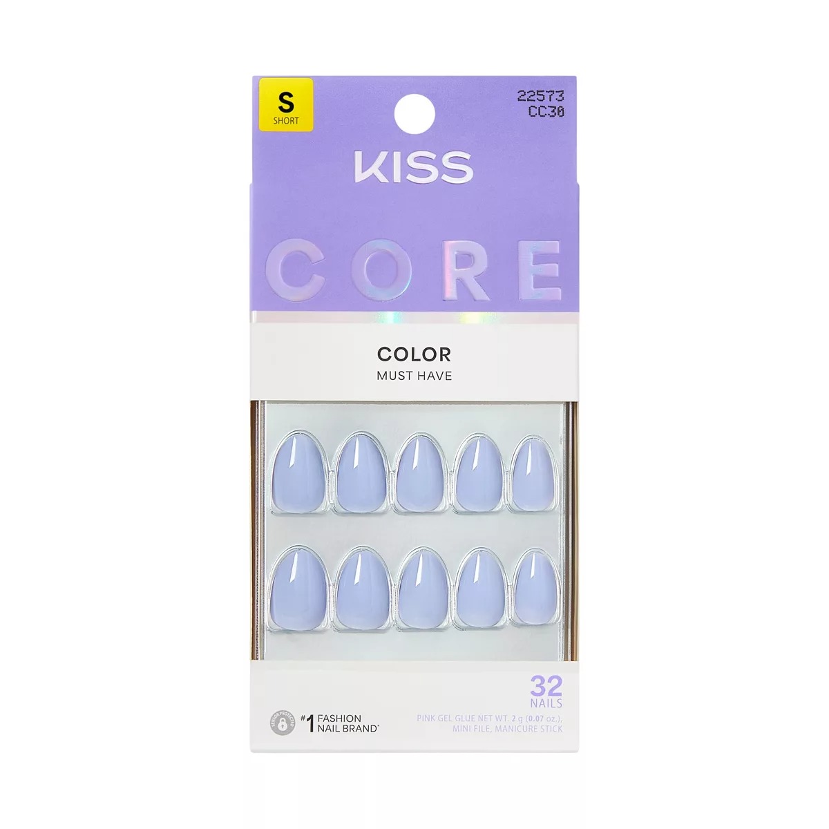 KISS Products, Kiss Nails Core Press-On Fake Nails - 35ct