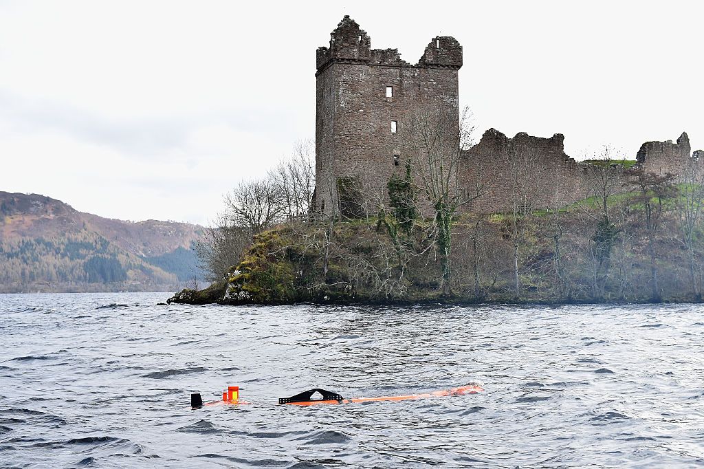 Urquhart Castle at Loch Ness.