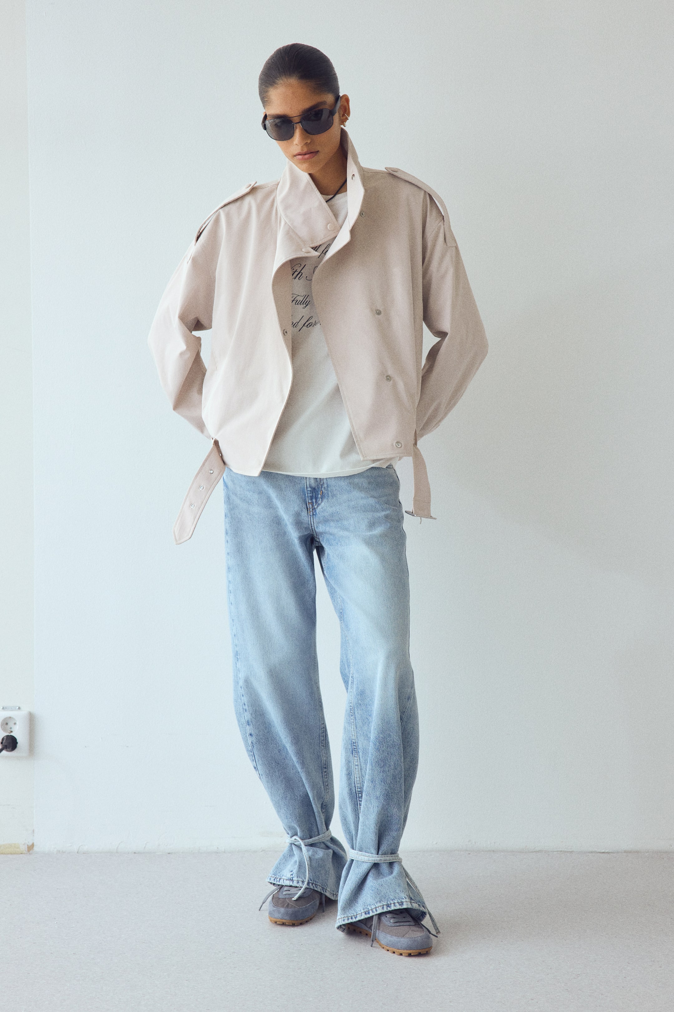 Oversized Belted Jacket