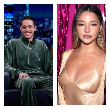 Pete Davidson and Madelyn Cline