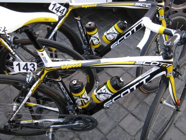 Tony Martin's Scott bike: he's number 143 today