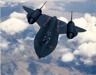 The SR-71 Blackbird was a top-secret reconnaissance aircraft developed in the 1960s.