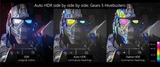 Gears 5 HDR heatmap