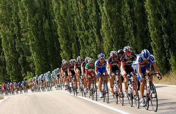 In cruise mode; the pack waited until two thirds of the stage was complete before chasing the five-man break