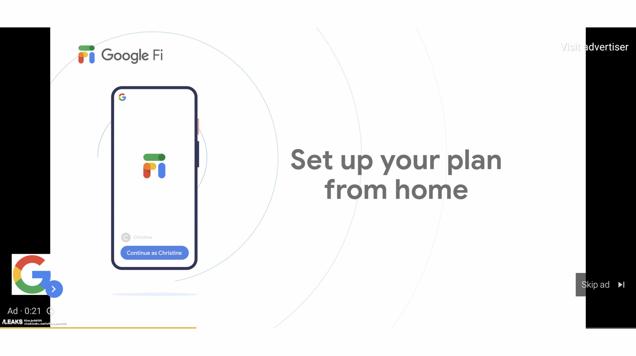 Google Fi advert