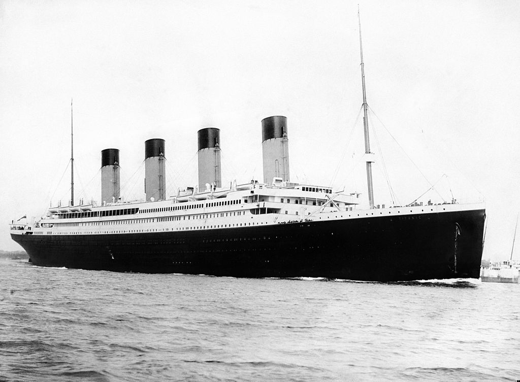 The Titanic sets sail on its final voyage.