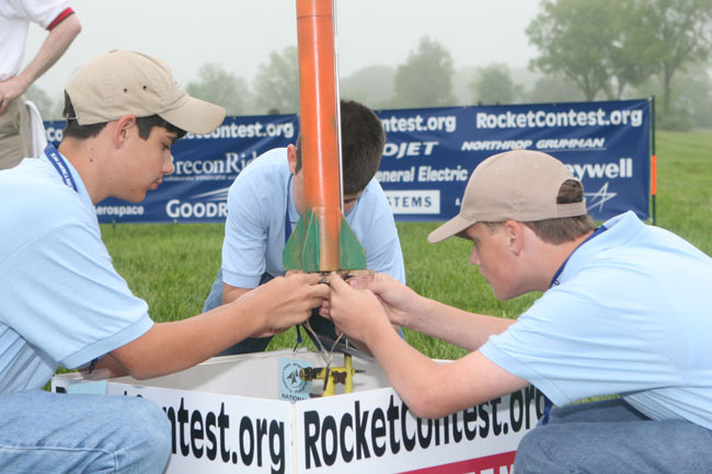 Teen Rocket Scientists Go For Launch in Huge Contest