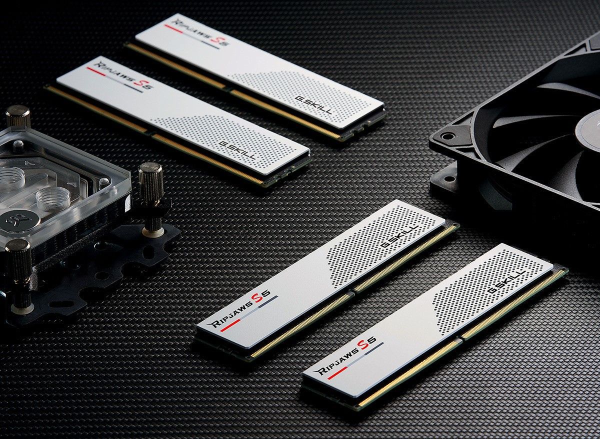 Renders for G-Skill's Ripjaws S5 Series Low Performance DDR5 Memory