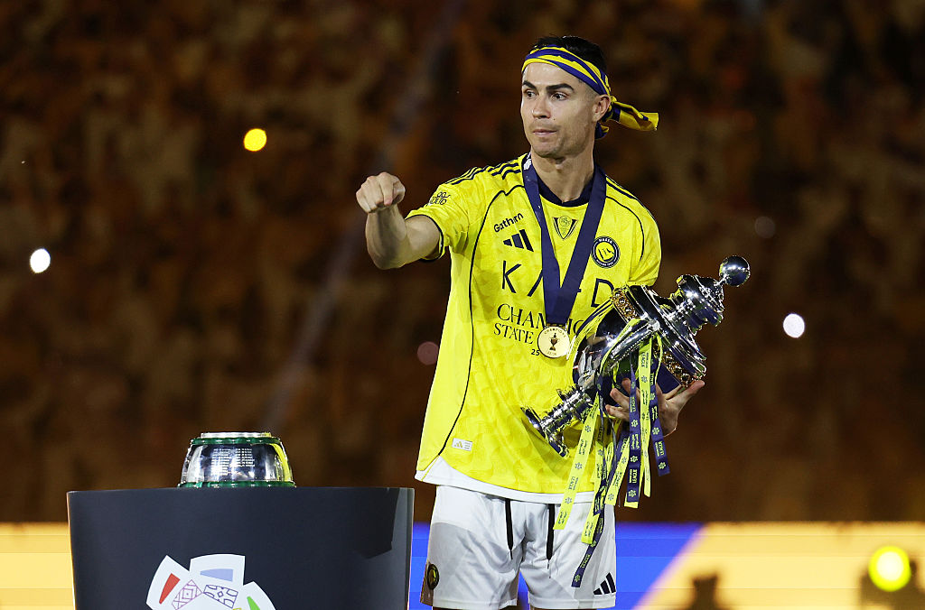 Cristiano Ronaldo ended his three-and-a-half year wait for the Saudi Pro League title