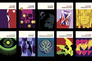 ‘Nothing like this has been done before for Bond’: Behind the design of the stunning new James Bond book covers