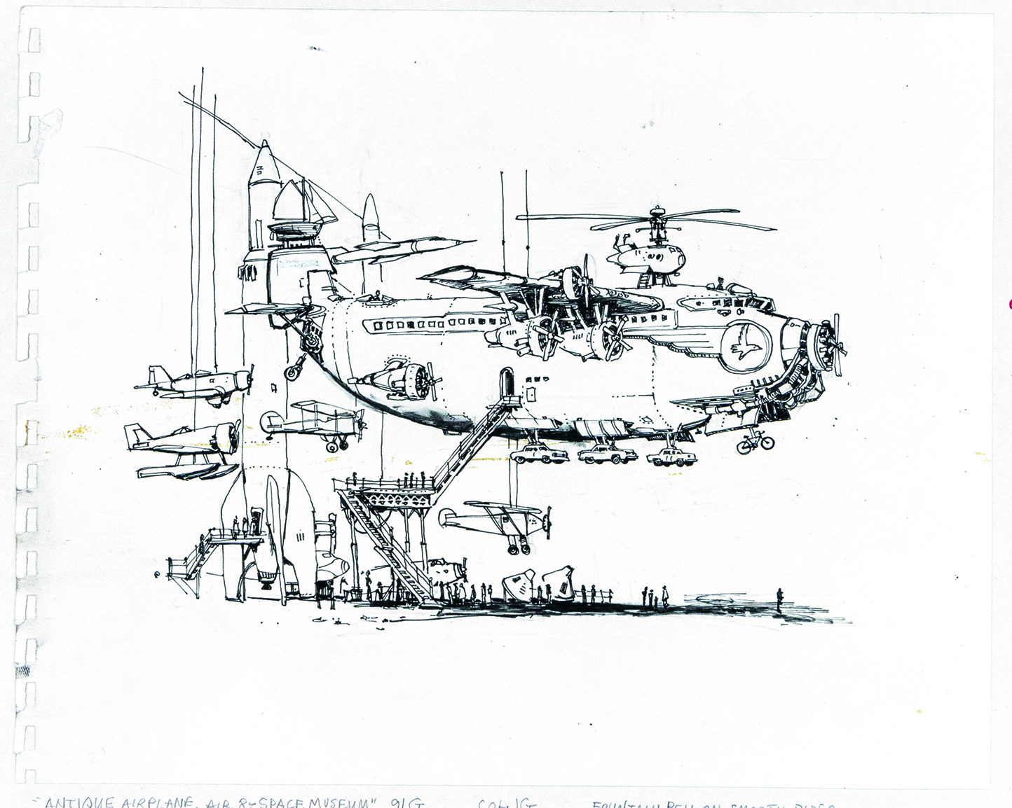Absurd art; an elaborate flying machine
