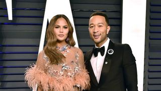 beverly hills, california february 24 chrissy teigen and john legend attend the 2019 vanity fair oscar party at wallis annenberg center for the performing arts on february 24, 2019 in beverly hills, california photo by david crottypatrick mcmullan via getty images