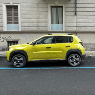 The Fiat Grande Panda on the streets of Turin