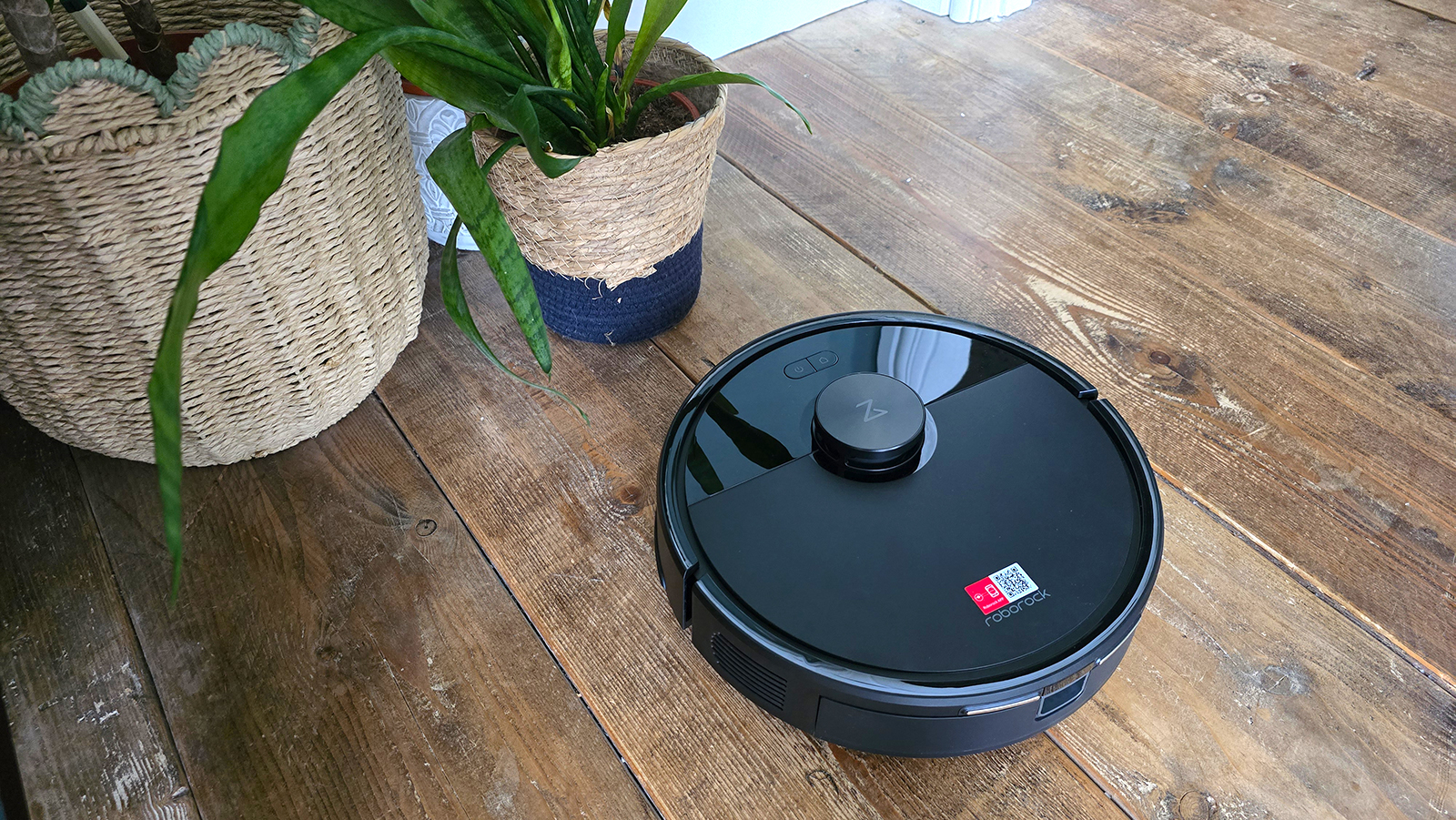 Roborock Q7 M5 on wooden floors