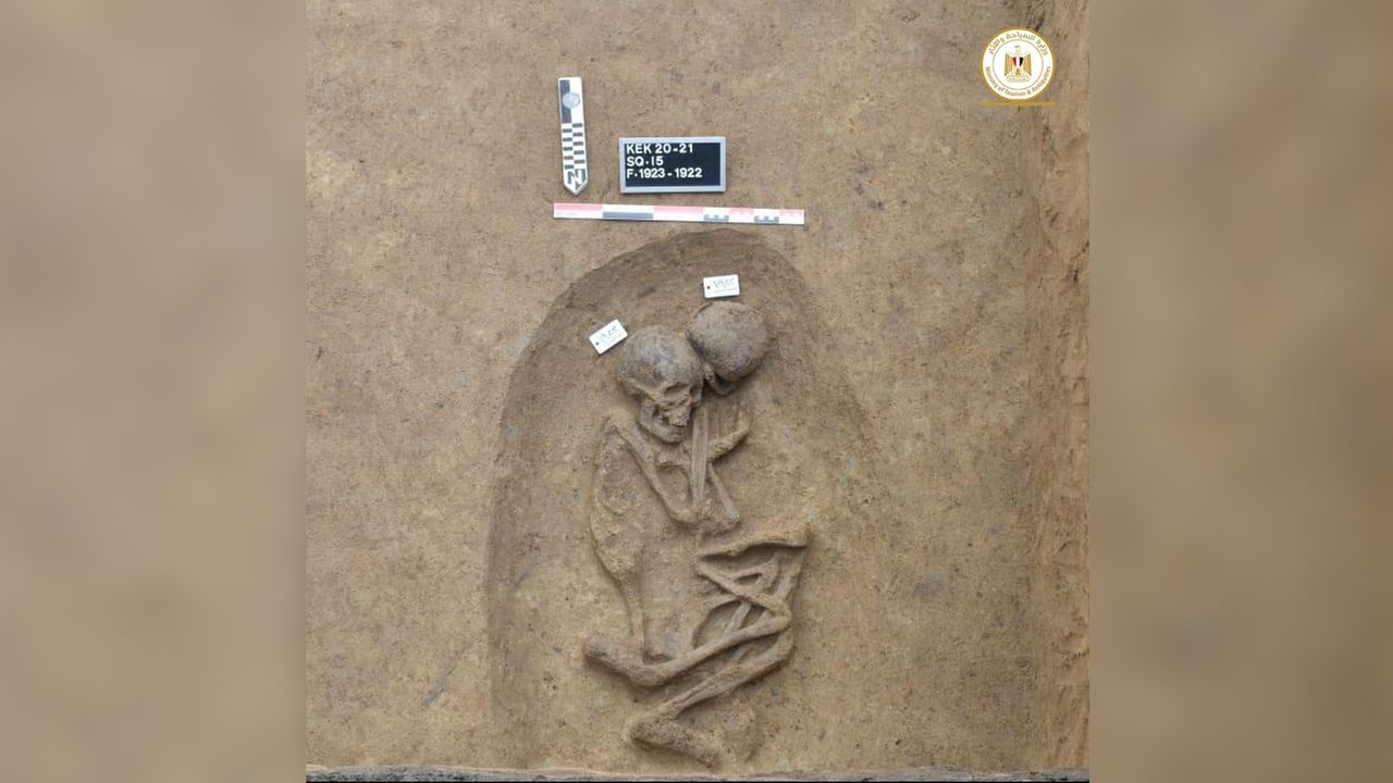 Some of the tombs tended to be oval-shaped with the human remains buried in a squatting position.