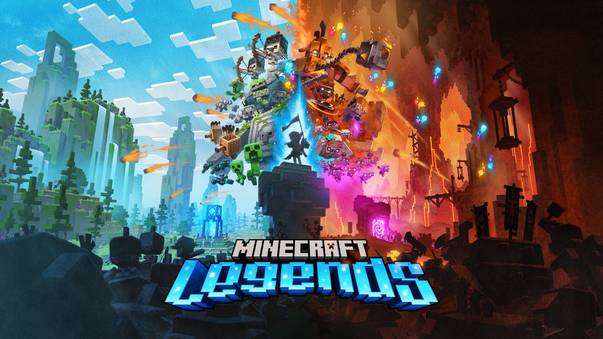 Minecraft Legends shows off online co-op at Minecraft Live 2022