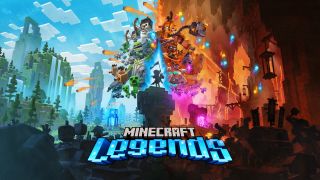 Cover art for Minecraft Legends.