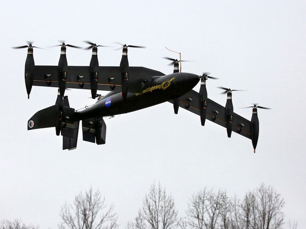 NASA Greased Lightning Drone