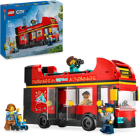 Lego City Red Double-Decker Sightseeing Bus