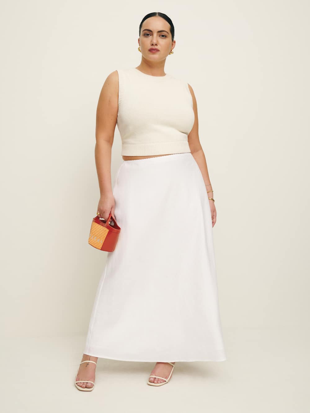 Layla Linen Skirt Es
