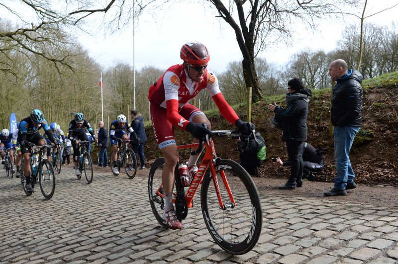 Alexander Kristoff on the Kemmelberg