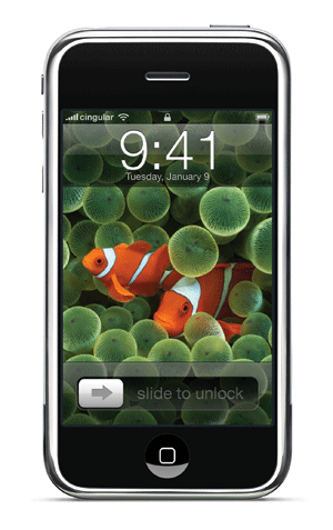 The Apple clownfish wallpaper