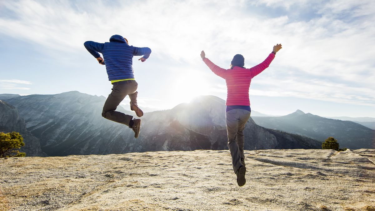 best national parks for Spring Break: Sunrise above Half Dome