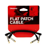 D’Addario Custom Series Flat PatchRight angle – right angle | 6 length options