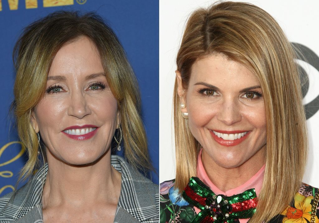 Felicity Huffman and Lori Loughlin. 