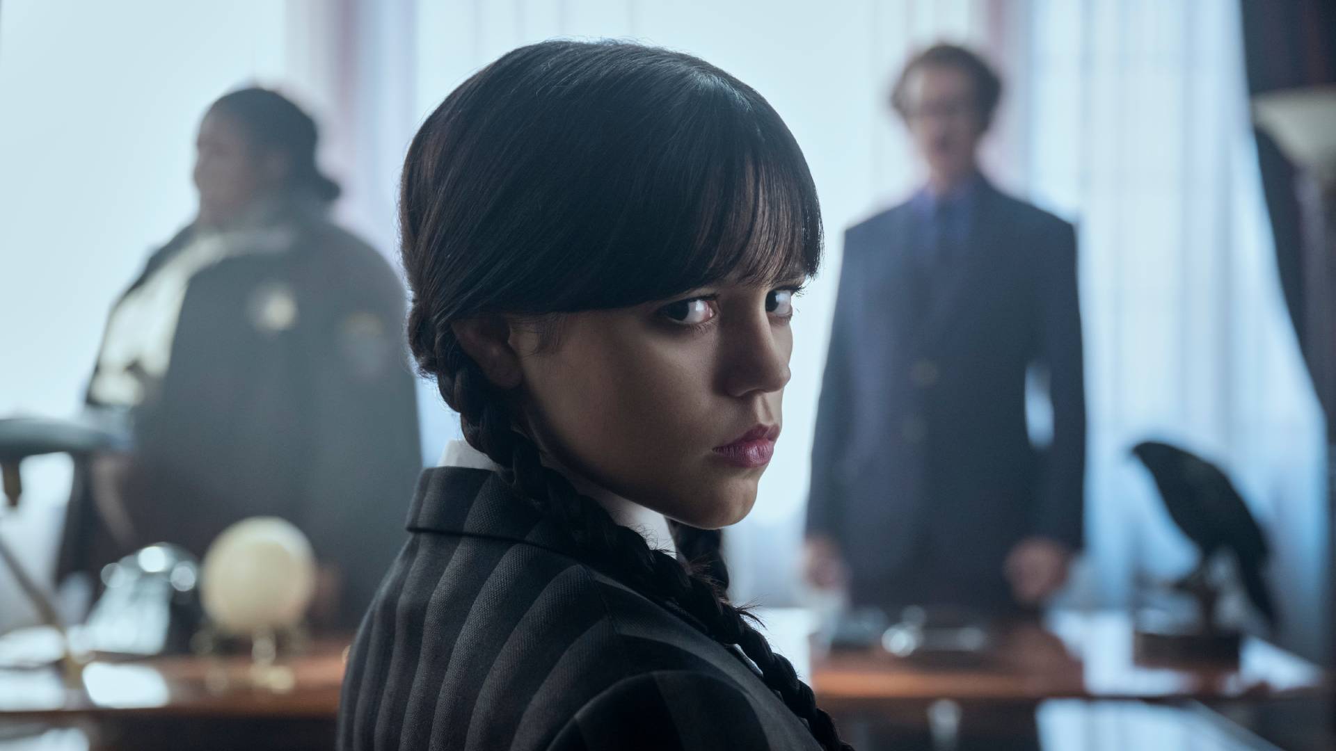 Jenna Ortega as Wednesday Addams