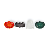 Stoneware Set of 4 Mini Halloween Dishes $55(£40) | Le Creuset