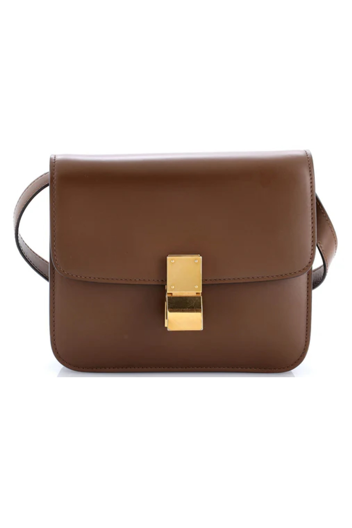 Celine, Classic Box Bag Smooth Leather Teen