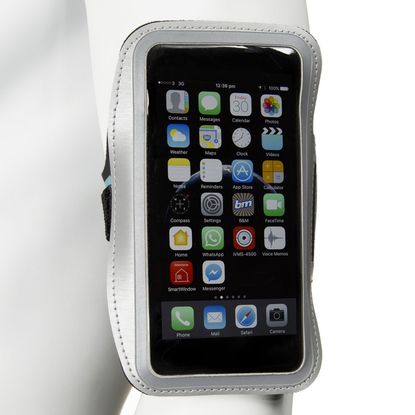 bm universal sports armband silver