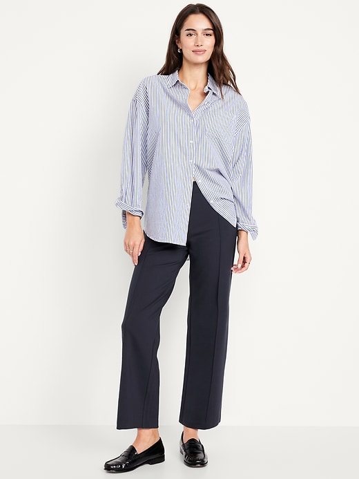 Extra High-Waisted Stevie Straight Pants