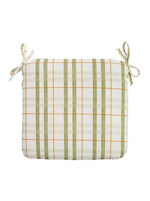 Fall Plaid Seat Pad