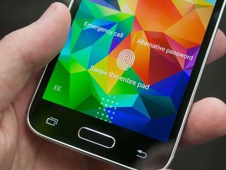 Samsung Galaxy S5 Mini fingerprint scanner