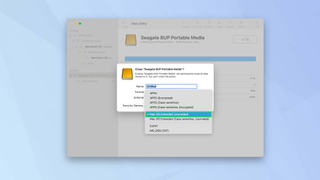 How to format an external hard drive on macOS