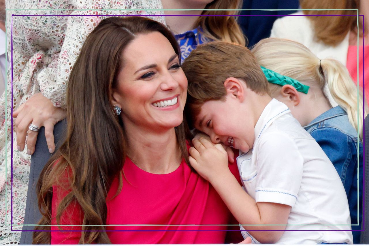 Kate Middleton and Prince Louis