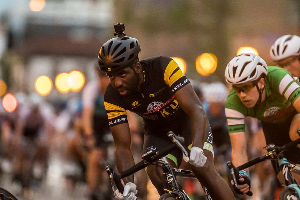 Justin Williams (Cylance) near the front of the field.