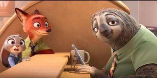 DMV scene in Zootopia