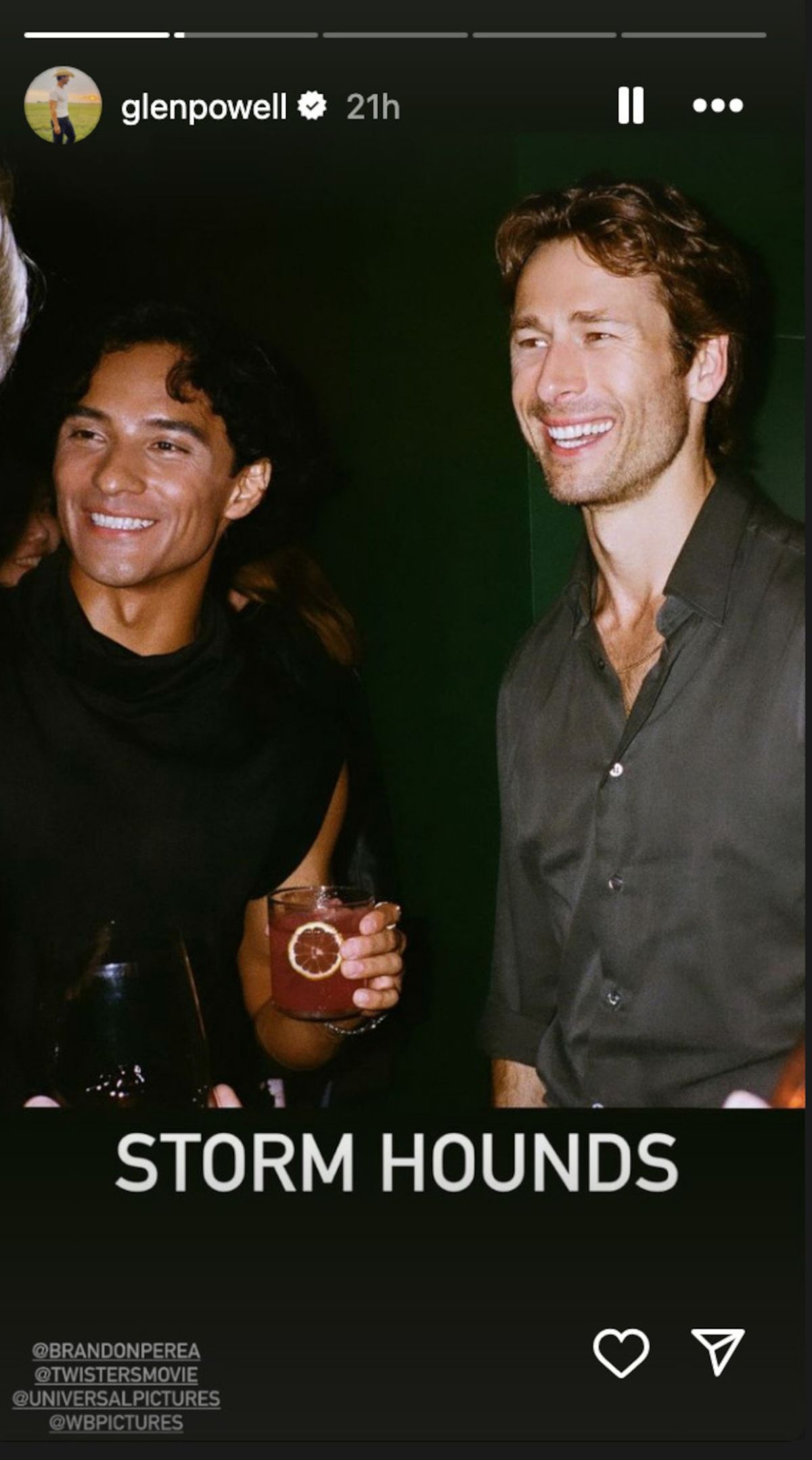 It’s Opening Weekend, So Of Course Glen Powell Has All The Twisters