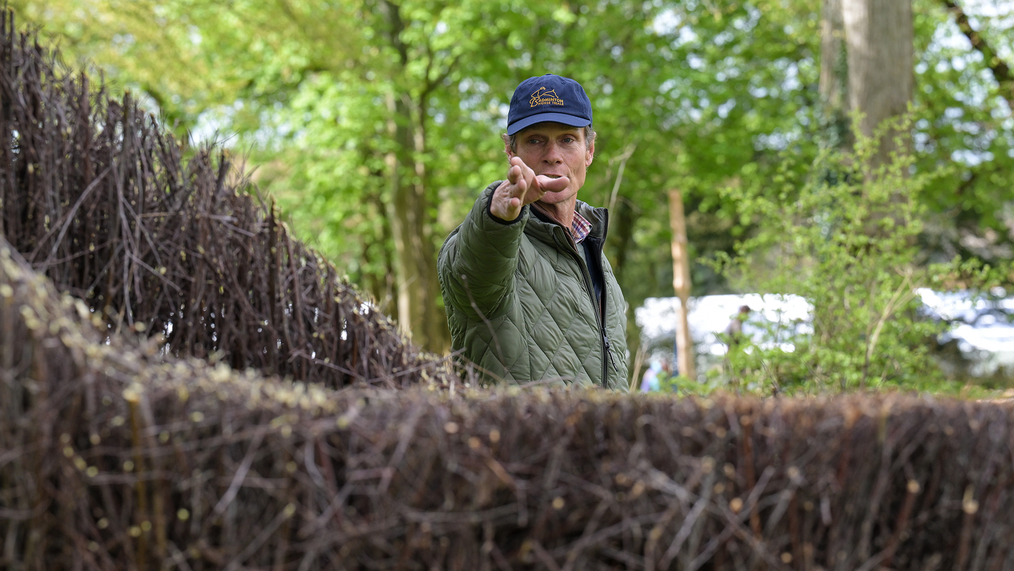 Badminton Horse Trials cross-country course 2026 &ndash; William Fox-Pitt at fence 6ab