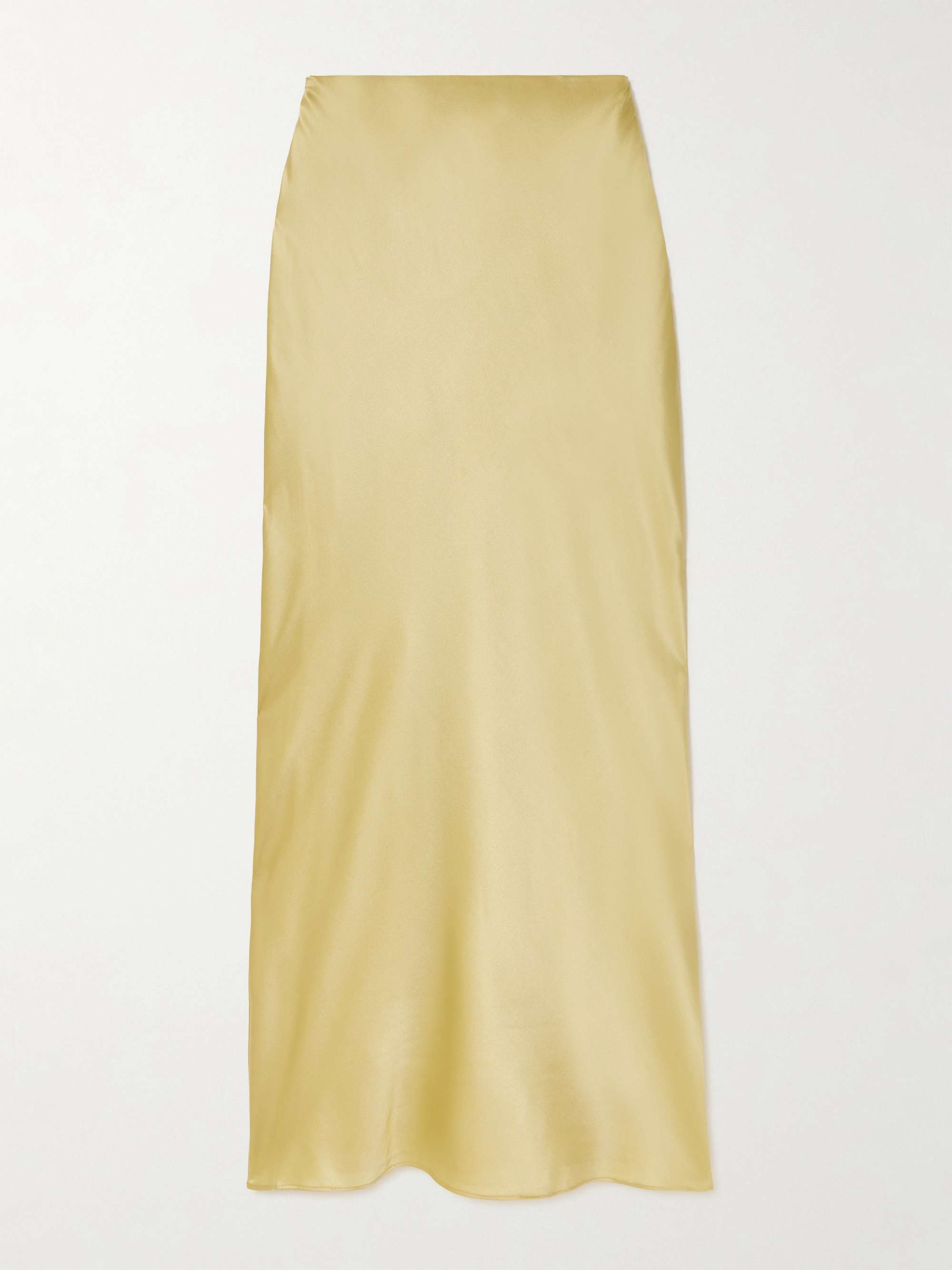 Chantel Silk-Blend Satin Maxi Skirt