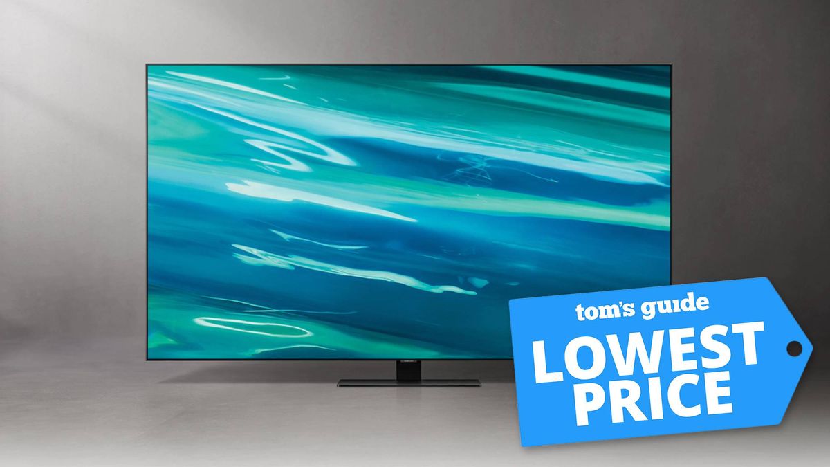 Samsung Q80A QLED 4K TV with a Tom&#039;s Guide deal tag